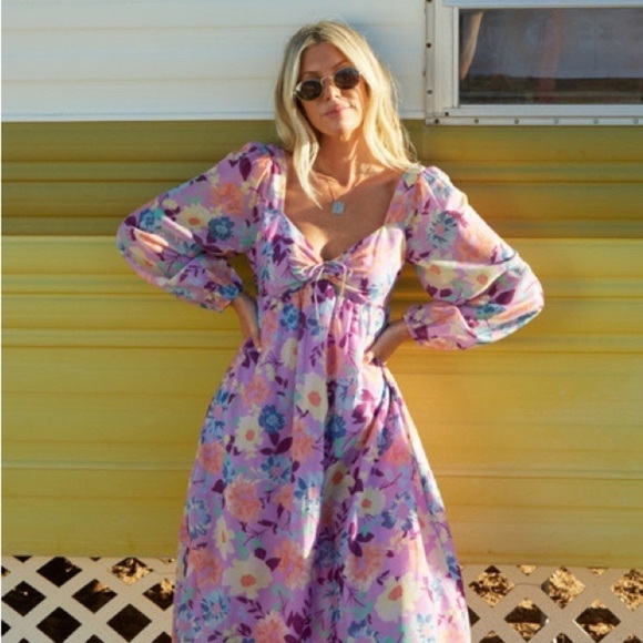 🔆BILLABONG🔆 PARADISE LOVE MAXI DRESS - Picture 6 of 16